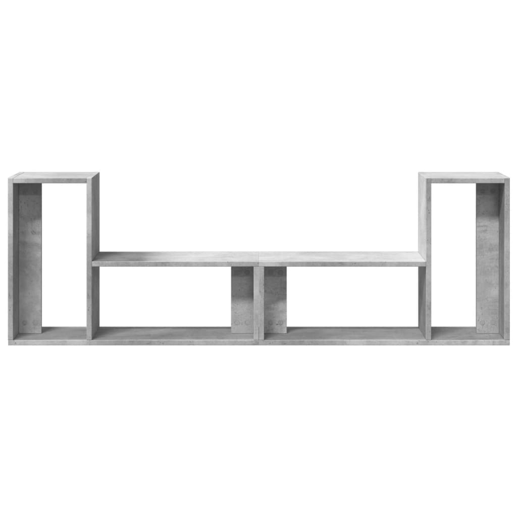 vidaXL TV Cabinet Concrete Grey