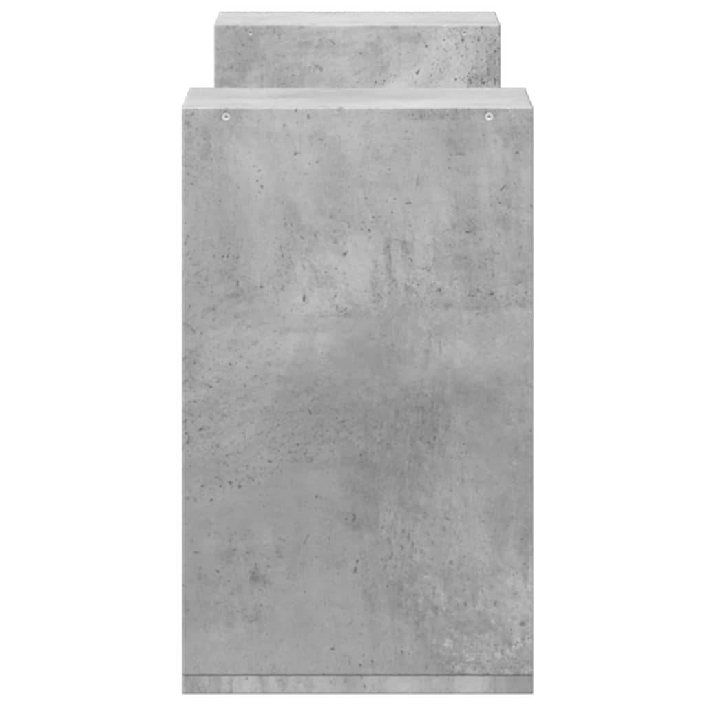 vidaXL TV Cabinet Concrete Grey