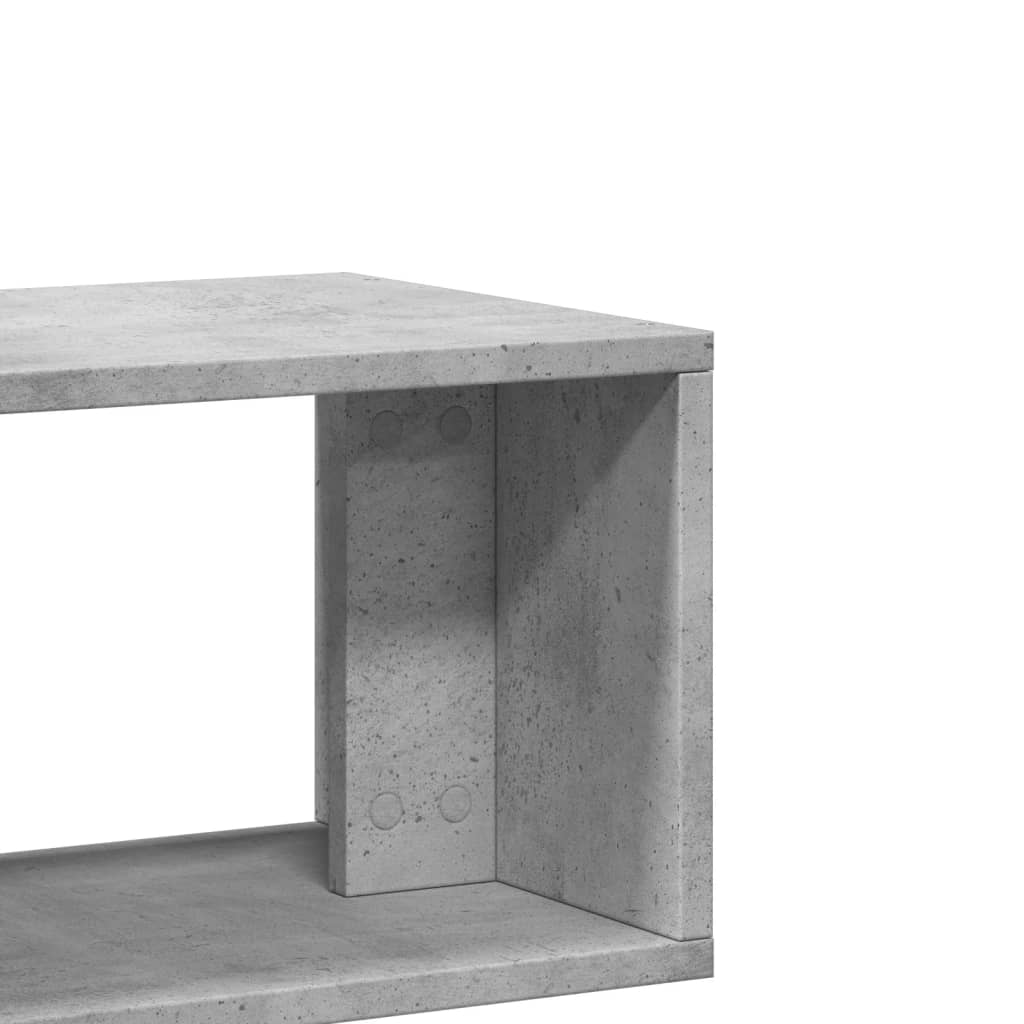 vidaXL TV Cabinet Concrete Grey