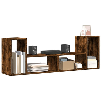 vidaXL TV Cabinets 2 pcs Smoked Oak 75x30x50 cm Engineered Wood