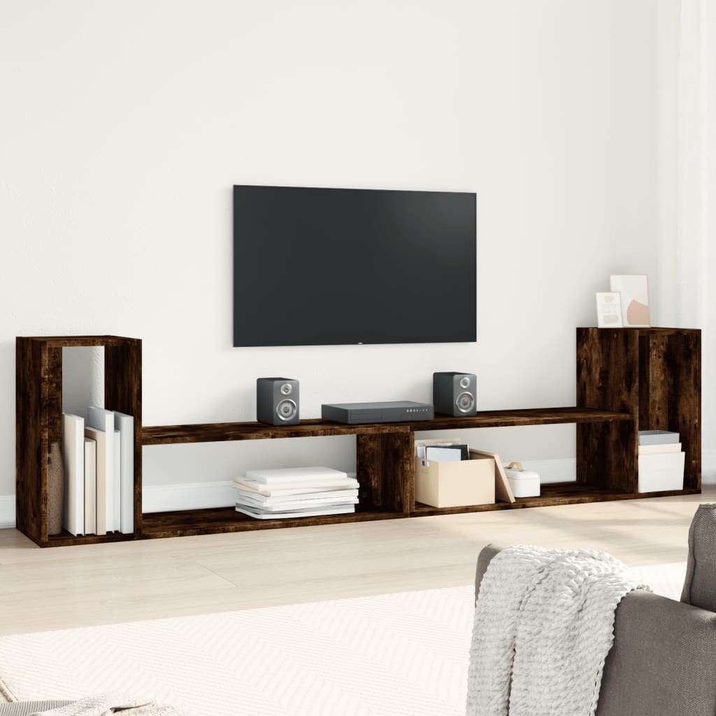 vidaXL TV Cabinet Smoked Oak