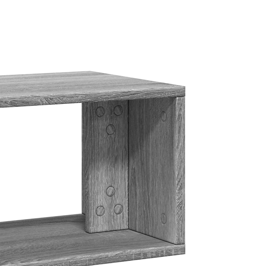 vidaXL TV Cabinet Grey Sonoma