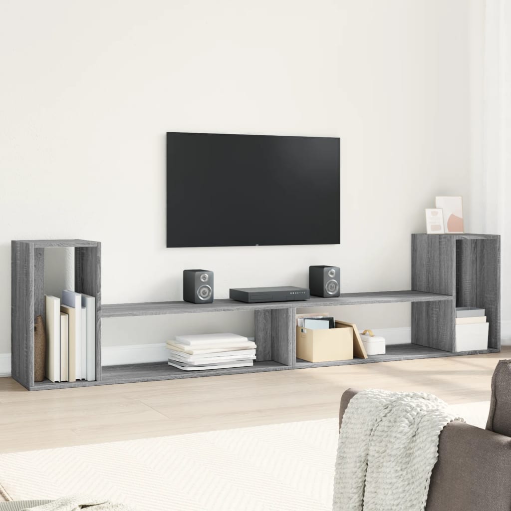 vidaXL TV Cabinet Grey Sonoma