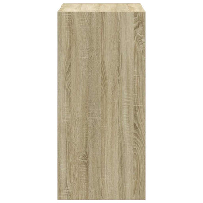 vidaXL Wardrobe Sonoma Oak 77x48x102 cm Engineered Wood