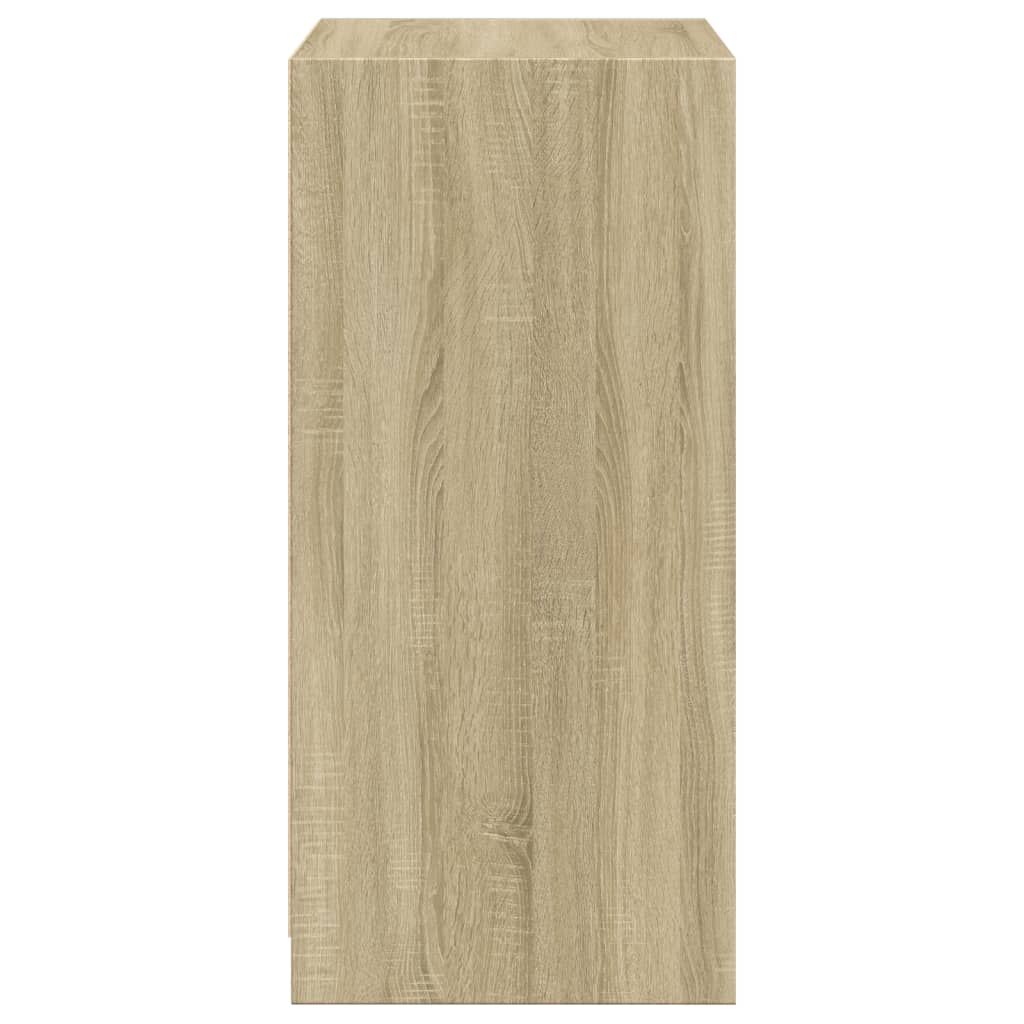 vidaXL Wardrobe Sonoma Oak 48x41x102 cm Engineered Wood