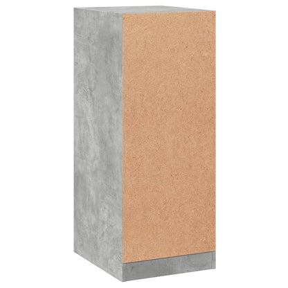 vidaXL Wardrobe Concrete Grey 48x41x102 cm Engineered Wood