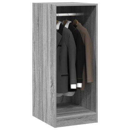 vidaXL Wardrobe Grey Sonoma 48x41x102 cm Engineered Wood