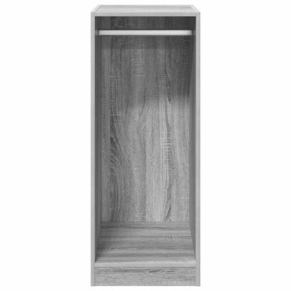 vidaXL Wardrobe Grey Sonoma 48x41x102 cm Engineered Wood