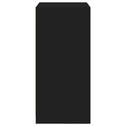 vidaXL Wardrobe Black 48x41x102 cm Engineered Wood