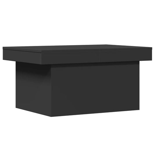 vidaXL Coffee Table | Black | Engineered wood | Medium | Coffee Table