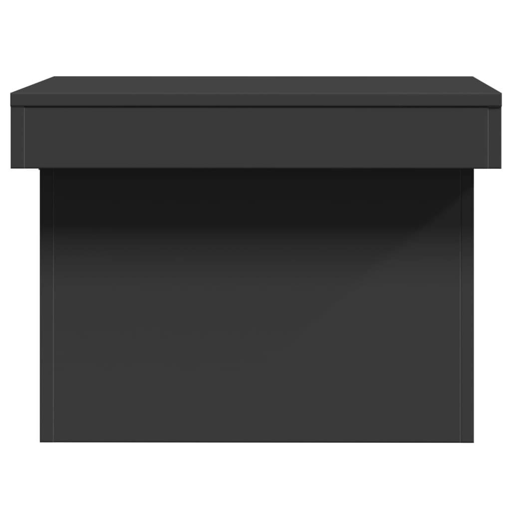 vidaXL Coffee Table | Black | Engineered wood | Medium | Coffee Table