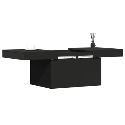 vidaXL Coffee Table | Black | Engineered Wood | Medium | Coffee Table
