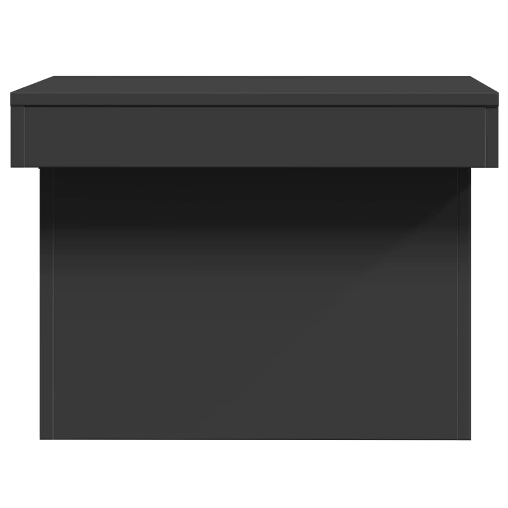vidaXL Coffee Table | Black | Engineered Wood | Medium | Coffee Table