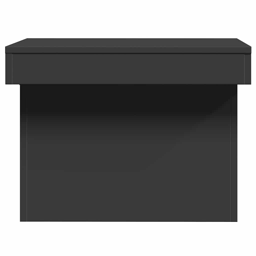vidaXL Coffee Table Black 100x55x40 cm Engineered Wood