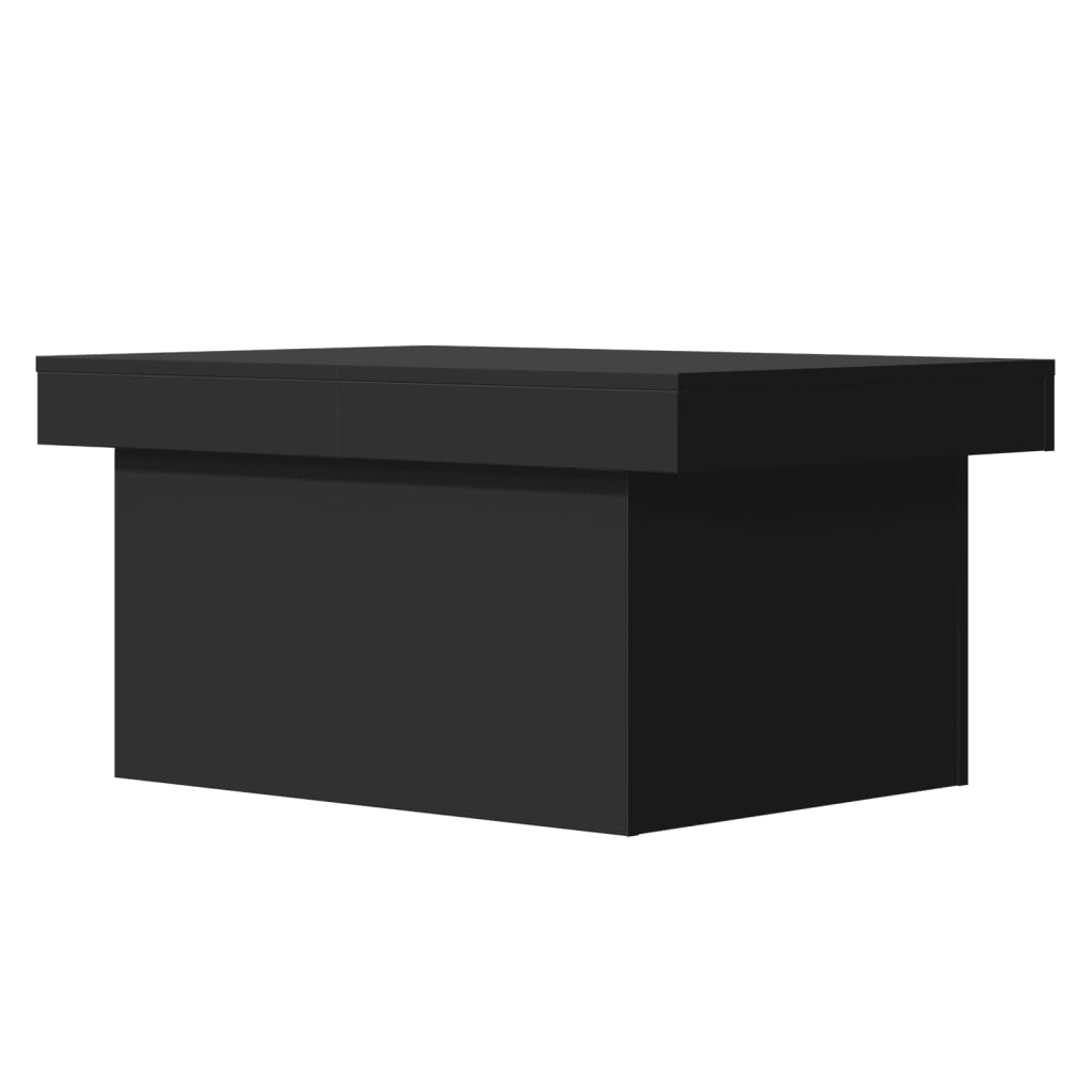 vidaXL Coffee Table | Black | Engineered Wood | Medium | Coffee Table