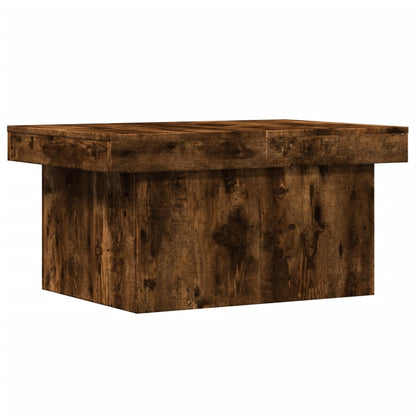 vidaXL Coffee Table Smoked Oak 100x55x40 cm Engineered Wood