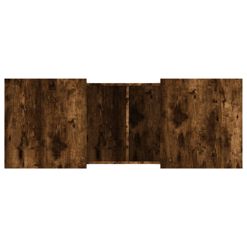 vidaXL Coffee Table Smoked Oak 100x55x40 cm Engineered Wood