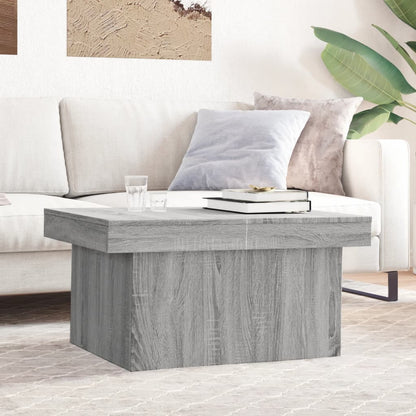 vidaXL Coffee Table Grey Sonoma 100x55x40 cm Engineered Wood