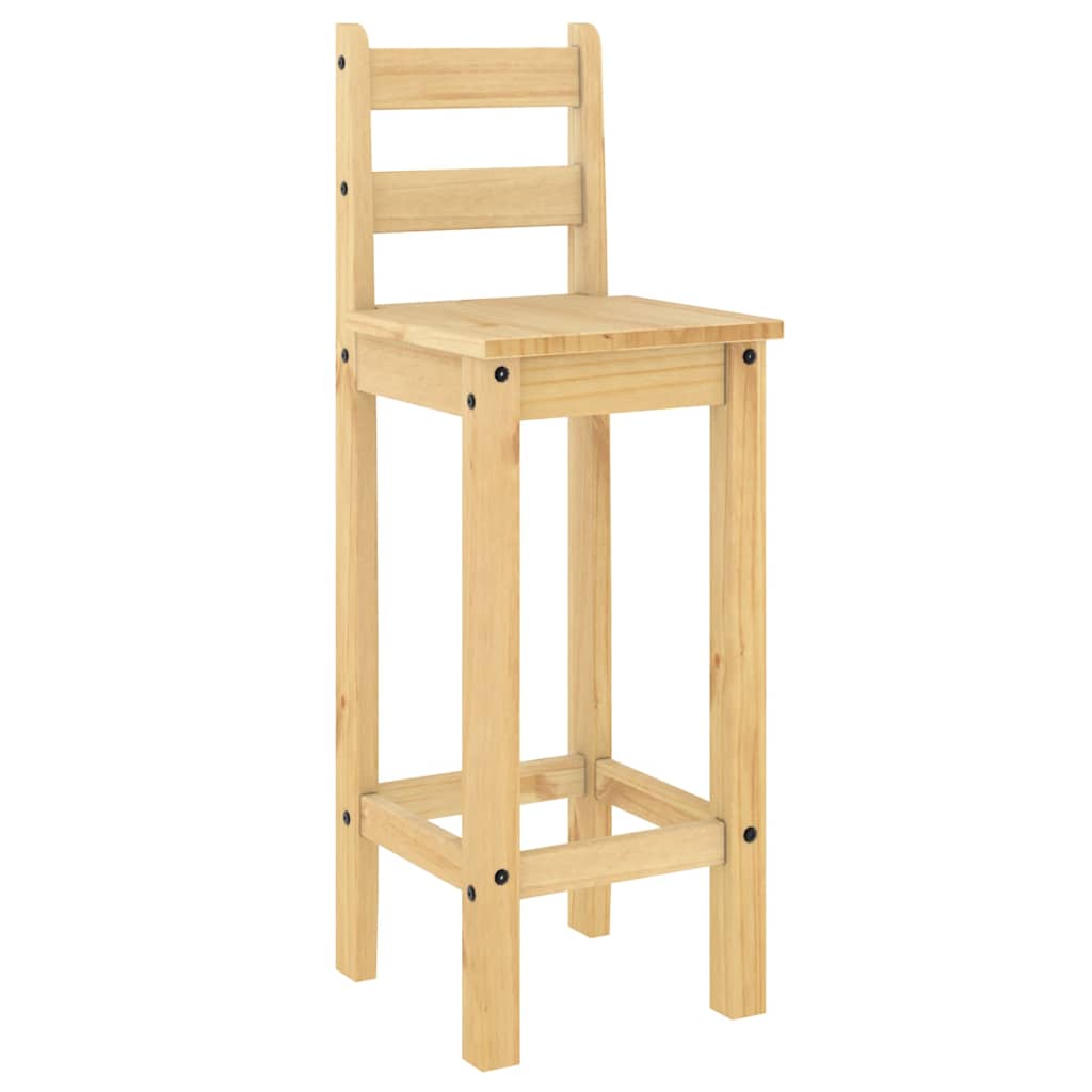 vidaXL 3 Piece Bar Set Solid Wood Pine