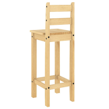 vidaXL 3 Piece Bar Set Solid Wood Pine