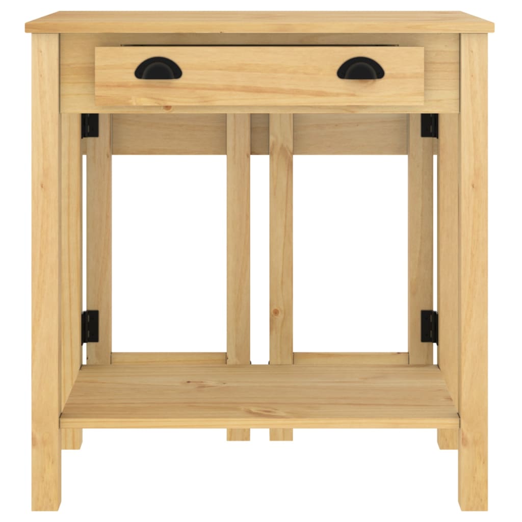 vidaXL 3 Piece Bar Set Solid Wood Pine