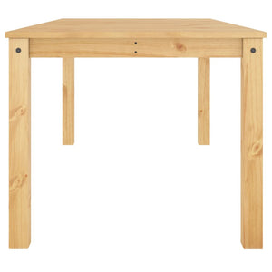 vidaXL Dining Table Panama 180x90x75 cm Solid Wood Pine
