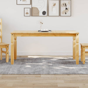 vidaXL Dining Table Corona 160x80x75 cm Solid Wood Pine