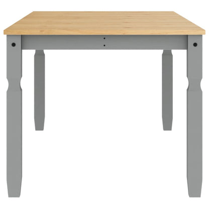 vidaXL Dining Table Corona Grey 180x90x75 cm Solid Wood Pine