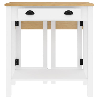 vidaXL 5 Piece Bar Set White Solid Wood Pine