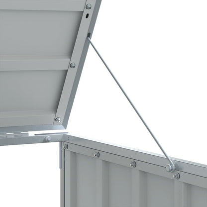 vidaXL Wheelie Bin Storage for Triple Bins Brown 216x81x115 cm Steel