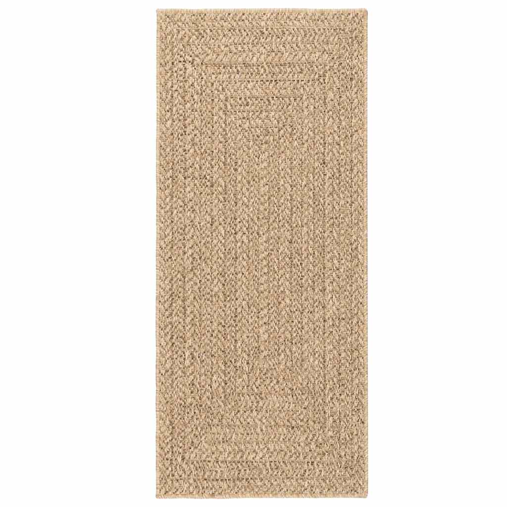 vidaXL Rug ZIZUR 80x200 cm Jute Look Indoor and Outdoor