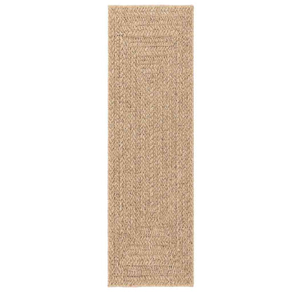 vidaXL Rug ZIZUR 80x250 cm Jute Look Indoor and Outdoor