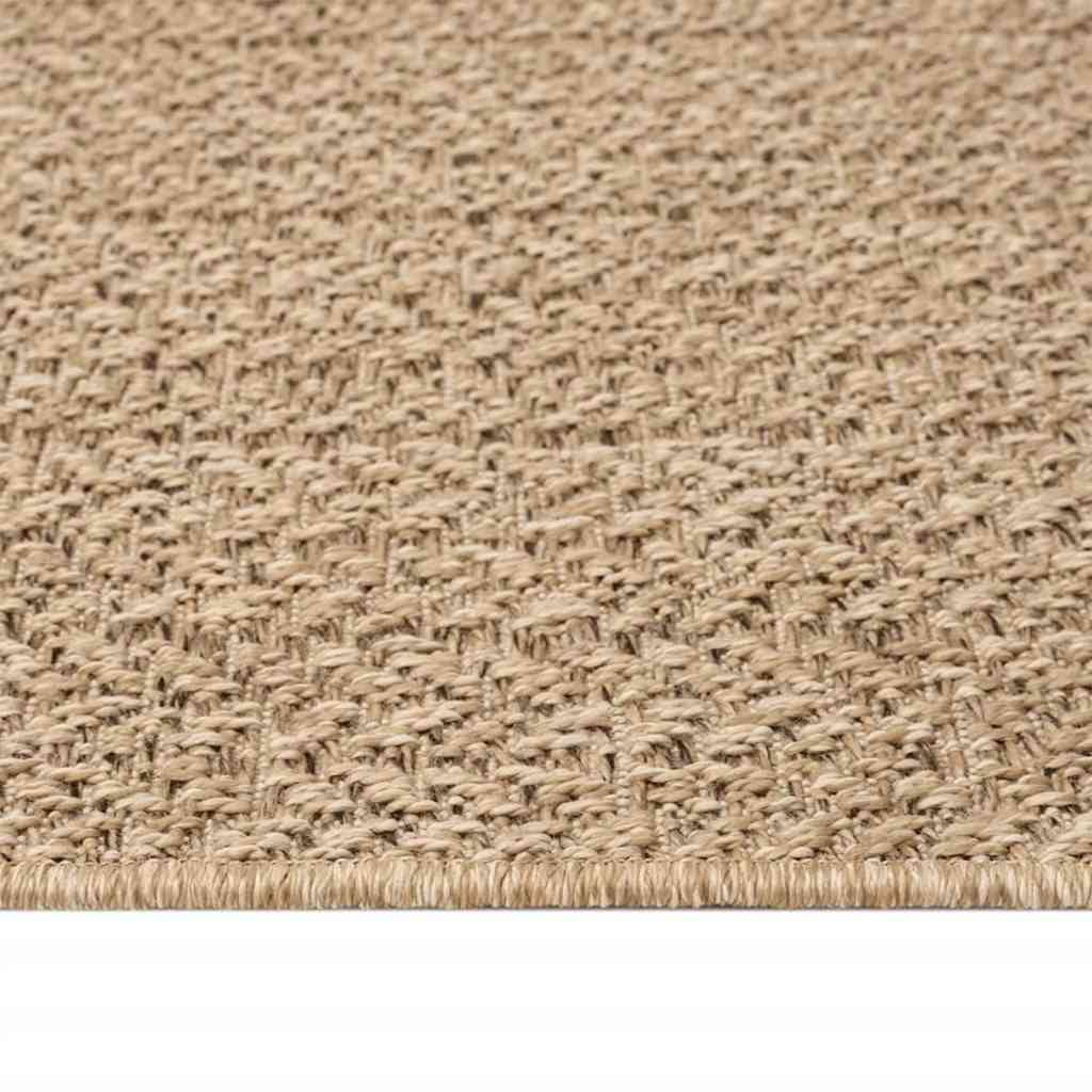 vidaXL Rug ZIZUR 80x250 cm Jute Look Indoor and Outdoor