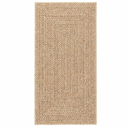 vidaXL Rug ZIZUR 100x200 cm Jute Look Indoor and Outdoor