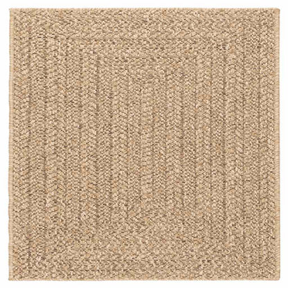 vidaXL Rug ZIZUR 120x120 cm Jute Look Indoor and Outdoor