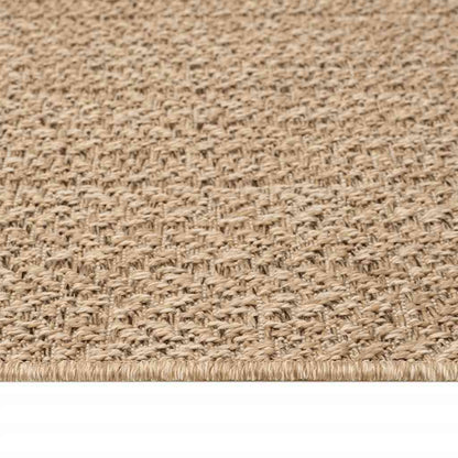 vidaXL Rug ZIZUR 120x120 cm Jute Look Indoor and Outdoor