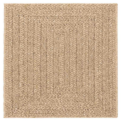 vidaXL Rug ZIZUR 200x200 cm Jute Look Indoor and Outdoor
