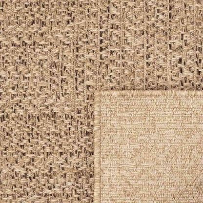 vidaXL Rug ZIZUR 200x200 cm Jute Look Indoor and Outdoor