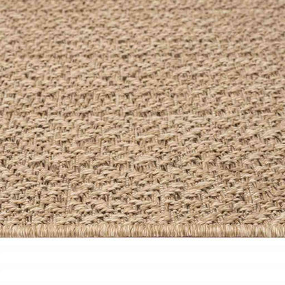 vidaXL Rug ZIZUR 240x240 cm Jute Look Indoor and Outdoor