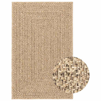 vidaXL Rug ZIZUR 240x340 cm Jute Look Indoor and Outdoor