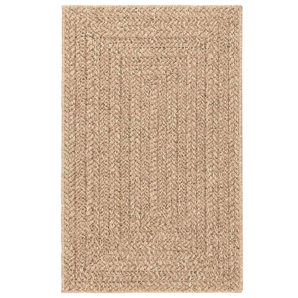 vidaXL Rug ZIZUR 240x340 cm Jute Look Indoor and Outdoor
