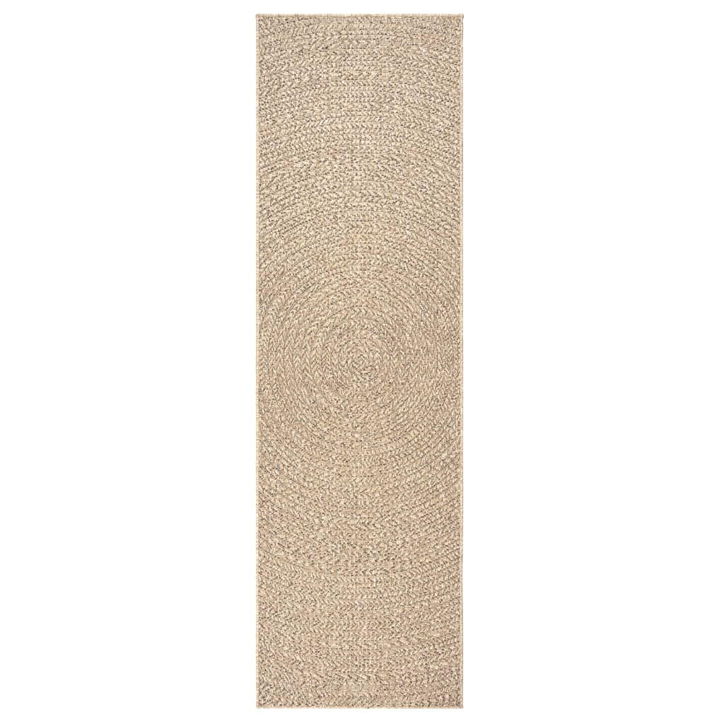vidaXL Rug ZIZUR 80x250 cm Jute Look Indoor and Outdoor