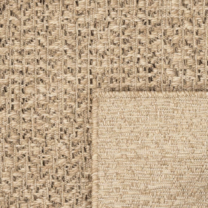 vidaXL Rug ZIZUR 200x200 cm Jute Look Indoor and Outdoor