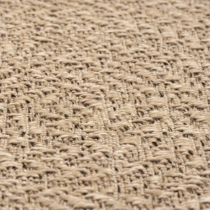 vidaXL Rug ZIZUR 200x200 cm Jute Look Indoor and Outdoor