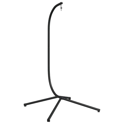 vidaXL Hanging Egg Chair Stand without Basket Anthracite Steel (Only Standing Base)
