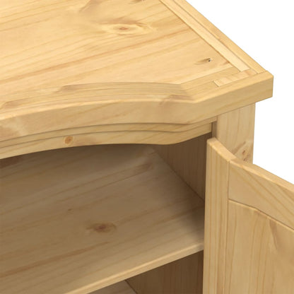vidaXL Wardrobe Corona 151.5x52x170 cm Solid Wood Pine