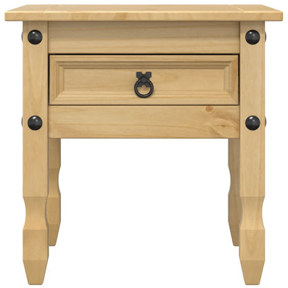 vidaXL Side Table "Corona" 50x50x50 cm Solid Wood Pine