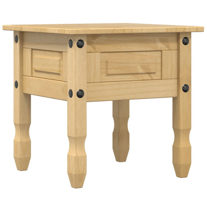 vidaXL Side Table "Corona" 50x50x50 cm Solid Wood Pine