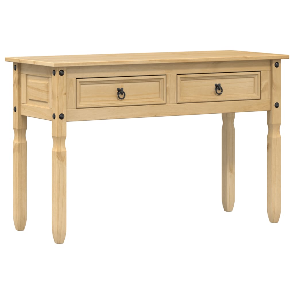 vidaXL Console Table "Corona" 115x46x73 cm Solid Wood Pine