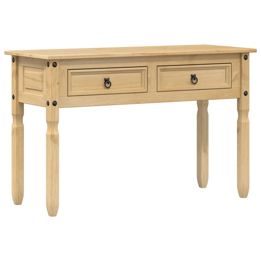 vidaXL Console Table "Corona" 115x46x73 cm Solid Wood Pine